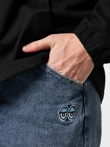 Krooked Eyes Denim Twill Pants\Stone Wash
