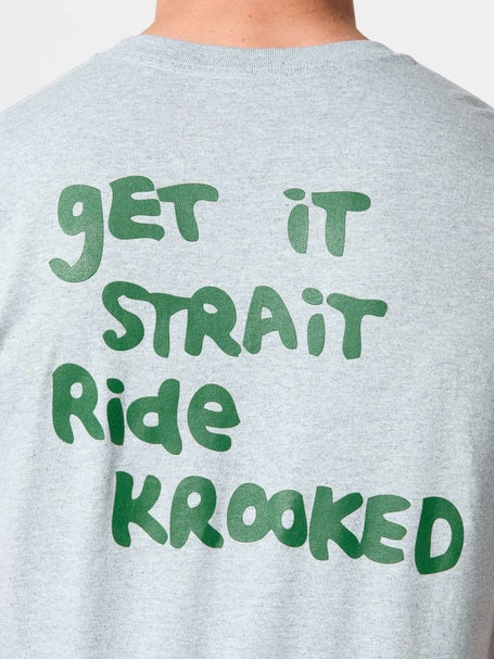 Krooked Strait Eyes Pocket T-Shirt\Sport Grey
