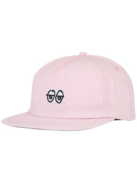 Krooked Eyes Snapback Hat\Pink