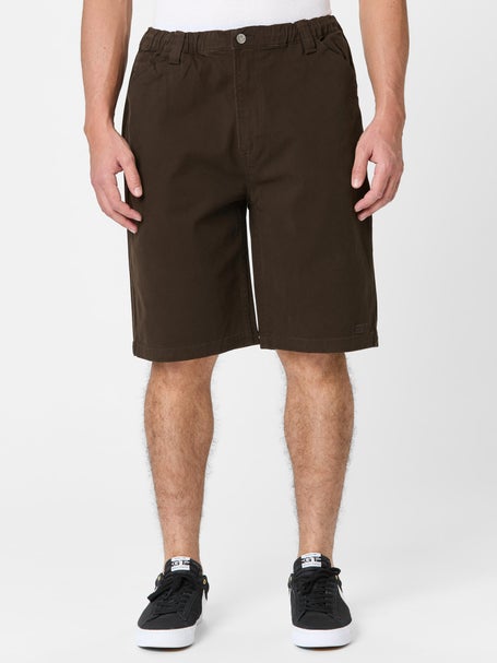 Krooked Eyes Twill Shorts\Brown