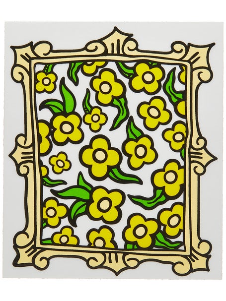 Krooked Flower Frame Sticker Medium