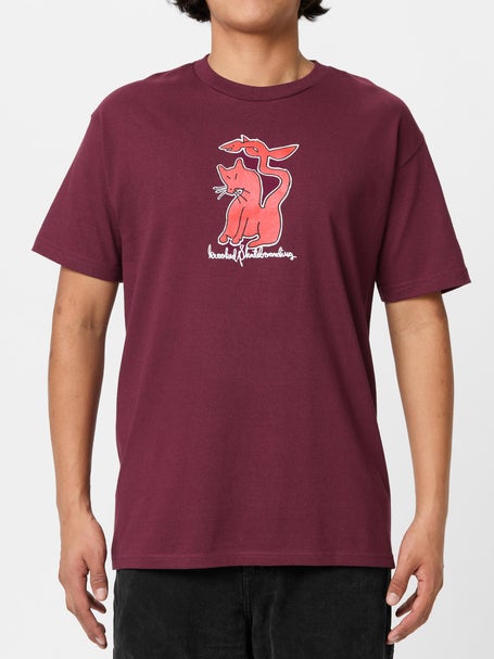 Krooked Kat Serpent T-Shirt\Burgundy