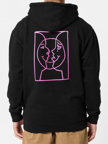 Krooked Moonsmile Raw Hoodie\Black