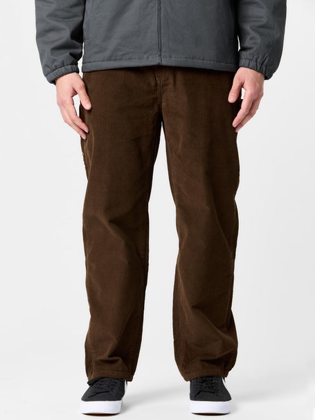 Krooked Shmoo Corduroy Carpenter Pants\Brown