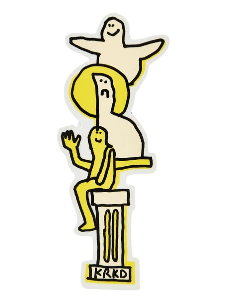 Krooked Sculpture Garden Sticker