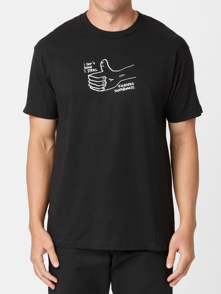 Krooked Shop Steal T-Shirt\Black/White