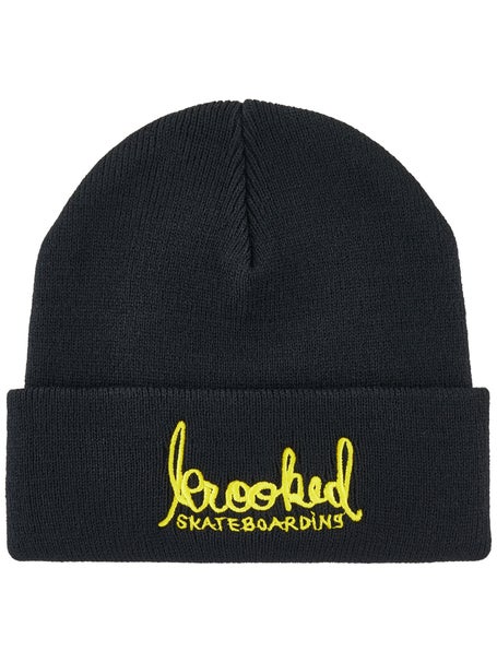 Krooked Skript Beanie\Black/Yellow