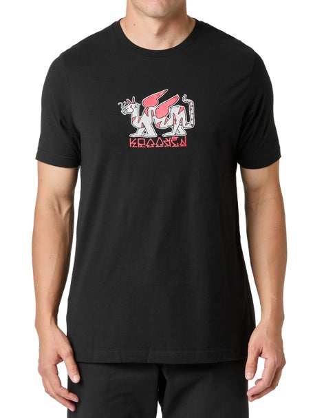Krooked Tarragon Fill Ringspun T-Shirt\Black