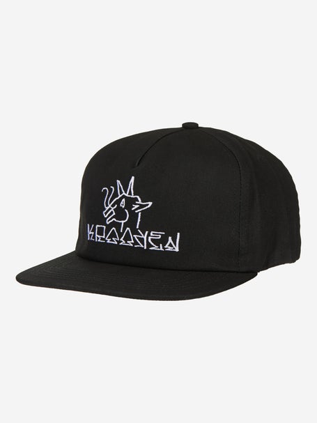 Krooked Tarragon Snapback Hat\Black/White