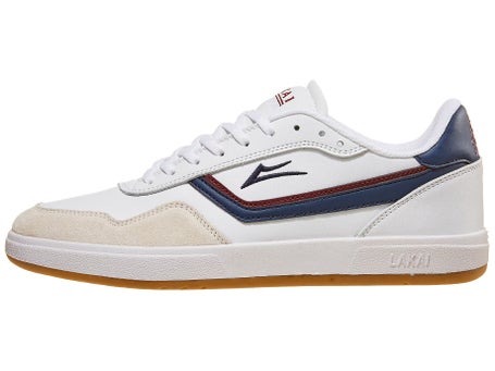 Lakai Terrace Shoes\White/Navy Suede