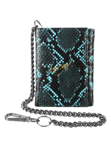 Loosey Snake Skin Chain Gang Wallet\Blue