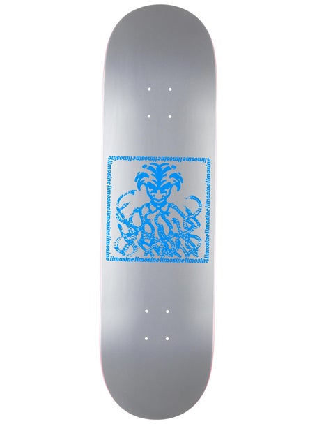 Limosine Snake Pit Silver/Blue Deck 9.0 x 33.25