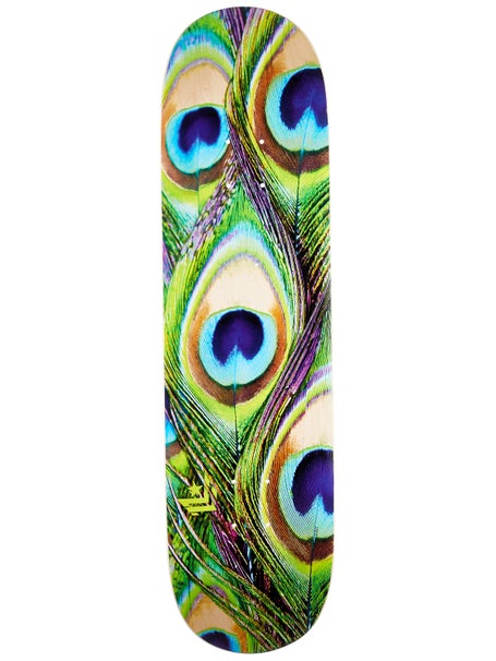 Mini Logo Peacock Feather 243 Deck 8.25x31.95