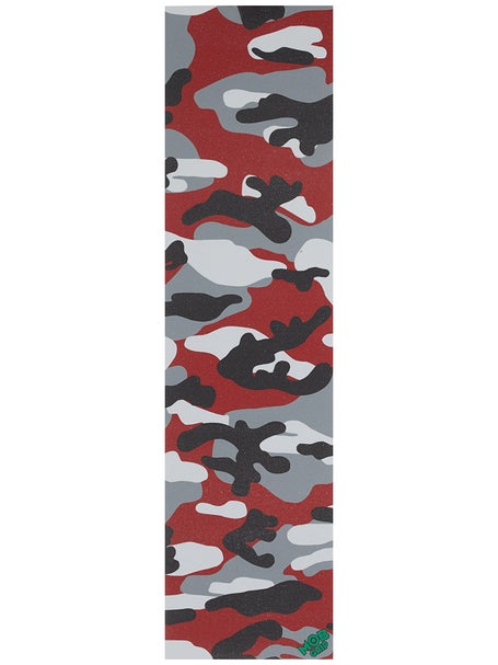 Mob Red Camo Perforated Griptape