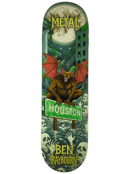 Metal Raybourn Houston Bat Deck 8.8 x 32.5