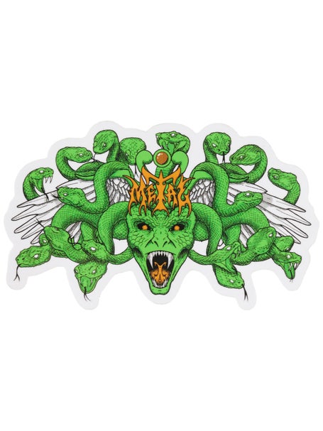Metal Medusa Sticker 