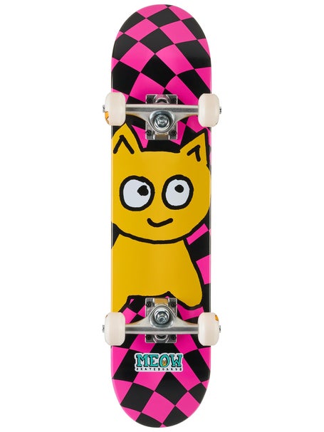 Meow Big Cat Checker Twist Soft Top Complete 6.5 x 28.5