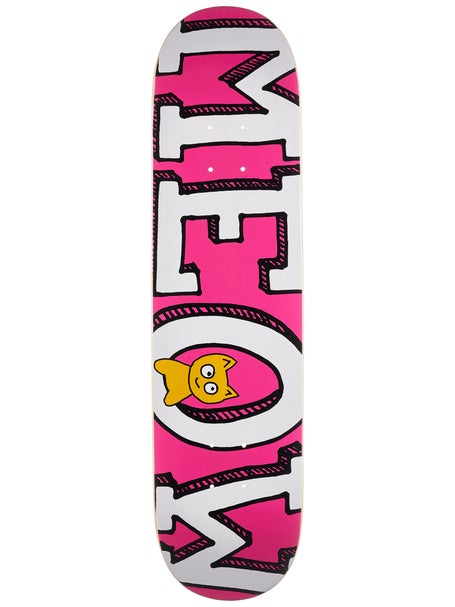 Meow Logo Pink Deck 7.75 x 31.625