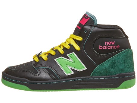 New Balance Numeric Natas 480 Hi Shoes\Black/Green/Pink