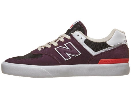 New Balance Numeric 574V Shoes\Purple/Black