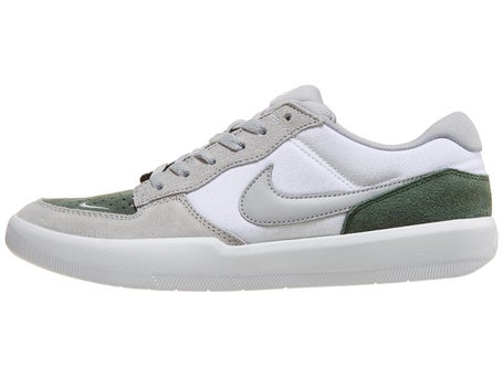 Nike SB Force 58 Shoes\White/Flt Silver-Fir