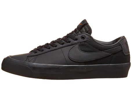 Nike SB Blazer Low Pro GT ISO Shoes\Black/Black-Orange