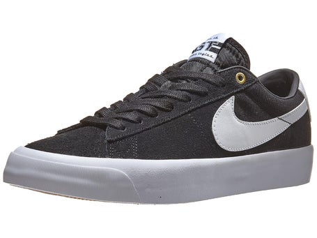 Nike SB Blazer Low Pro GT Shoes Black/White-Blk-Gum Skate Warehouse