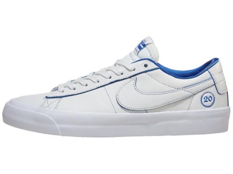 Nike SB Blazer Low Pro GT Prm Shoes\Summit White/Royal