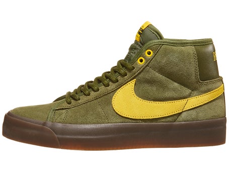 Nike SB Blazer Mid Shoes\Rough Green/Amarillo-Green