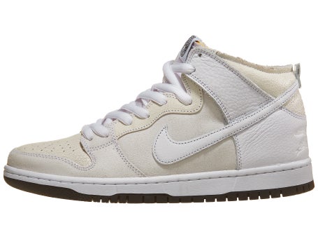 Nike SB Dunk High x Anti Hero Shoes White/White-Black | Skate 