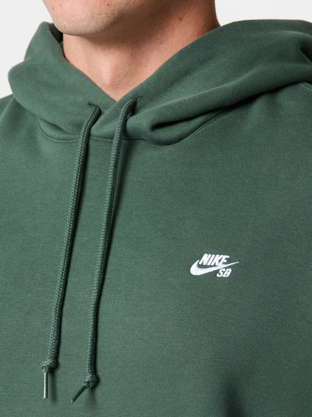 Nike SB Essential Logo Pullover Hoodie\Vintage Green