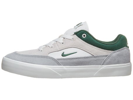 Nike SB Malor Shoes\Platinum Tint/Fir-Wolf Grey-White