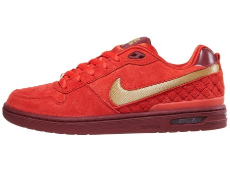 Nike SB Paul Rodriguez Low Shoes\Habanero Red/Club Gold