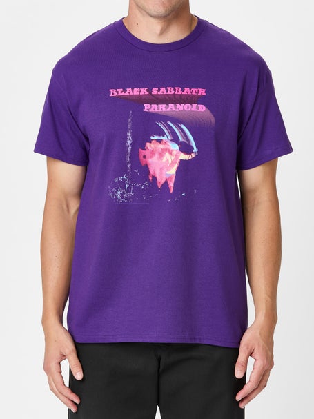 OJ Black Sabbath Paranoid Motion Trails T-Shirt\Purple