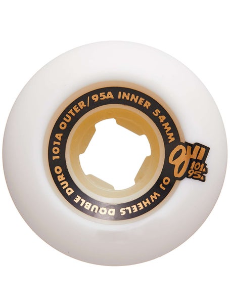 OJ Double Duro 101a/95a Chubbies Wheels\White