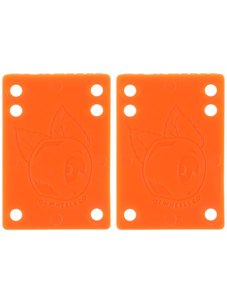 OJ Wheels Juice Cubes 3/8 Riser Pads Orange