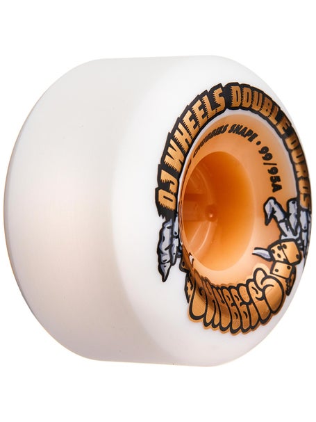 OJ Double Duro 99a/95a Chubbies Wheels\White/Gum