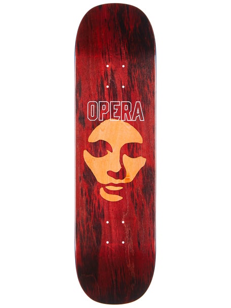 Opera Cut Mask Red Deck 8.5 x 31.88