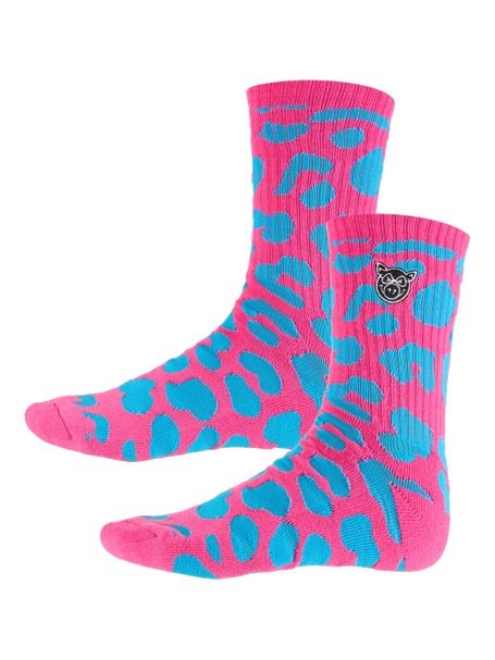 Pig Leopard Socks\Pink