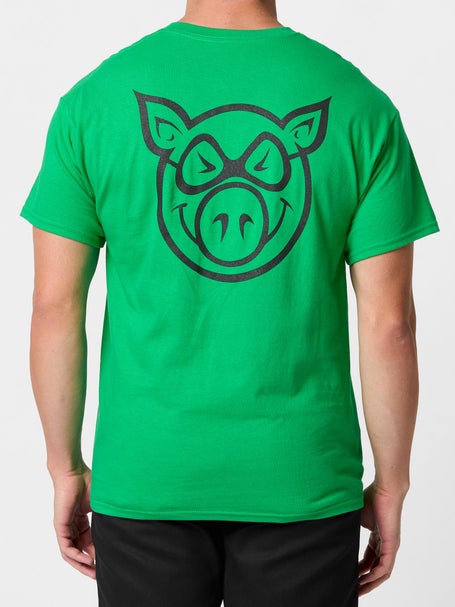 Pig Head T-Shirt\Kelly Green