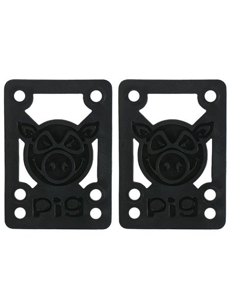 Pig Piles Black Riser Pads 1/8