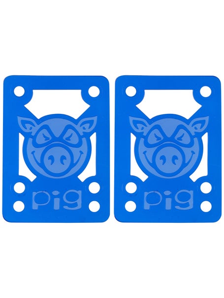 Pig Piles Shock Blue Riser Pads 1/8