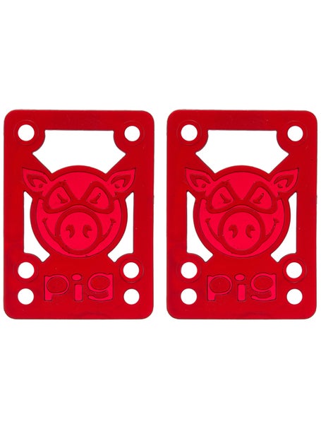 Pig Piles Shock Red Riser Pads 1/8