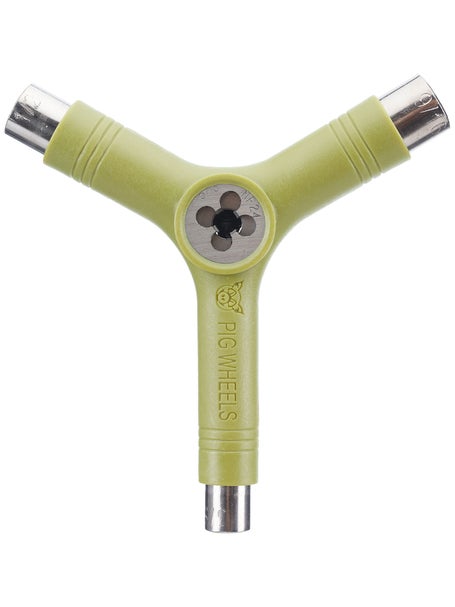 Pig Tri-Socket Skate Tool Olive