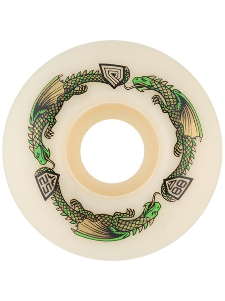 Powell Peralta Dragon Formula 88a V1 Green Wheels