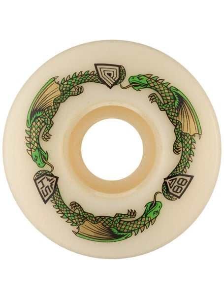 Powell Peralta Dragon Formula 88a V4 Green Wheels