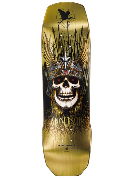 Powell Andy Anderson Heron Gold Foil Deck 9.13 x 32.8