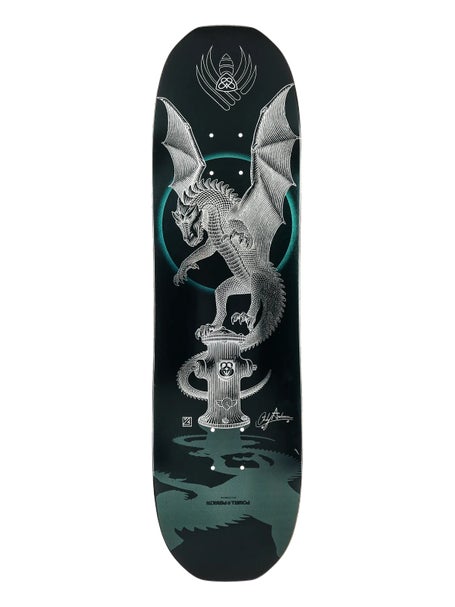 Powell Flight Anderson Hydrant Slvr Foil Deck 8.4x32.08