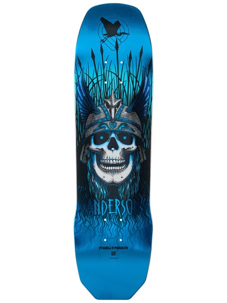 Powell Peralta Anderson Heron Blue Foil Deck 8.45x31.8