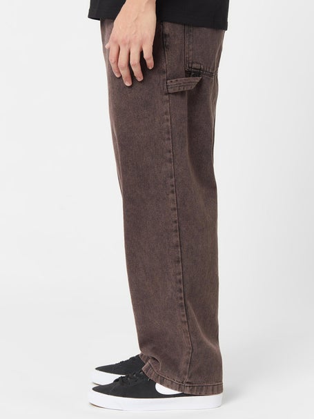 Polar Big Boy Work Denim Jeans Mud Brown | Skate Warehouse